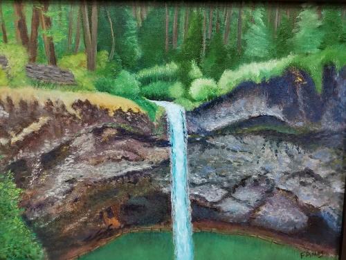 Silver Falls by Fred Amos 